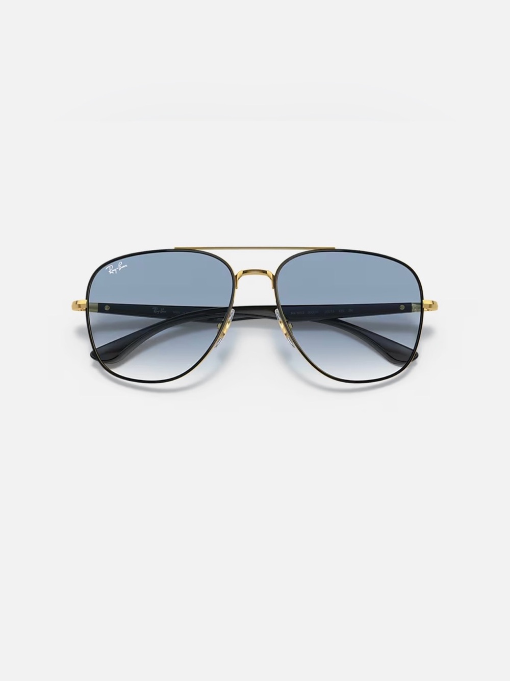 Ray-Ban Women’s or Men’s Aviator Sunglasses in Blue and Gold